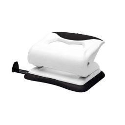 Perforator de birou Platinet, 2 gauri, compact si usor de utilizat