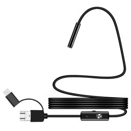 Camera endoscop pentru inspectie 720p, 2 m, IP67, Android/Windows Rebel