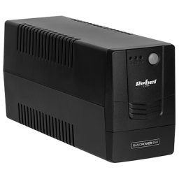 UPS offline Rebel NanoPower 650VA/360W pentru PC si router, cu baterie 12V