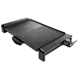 Gratar electric 2 în 1 Sencor 2300W, plita + gril, termostat reglabil