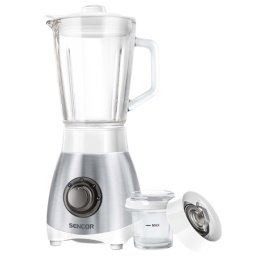 Blender Sencor 250W cu cana din sticla 0,8L, 2 viteze si functie Pulse