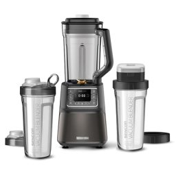 Blender Sencor cu mixare în vid 1500W, vas Tritan 1,5L si sticla 0,7L
