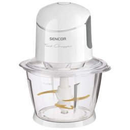 Tocator chopper Sencor 800W cu 4 lame titan si bol din sticla 1L