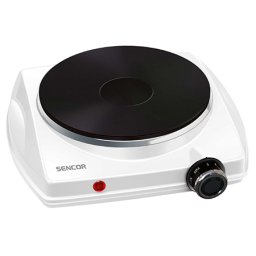 Plita electrica Sencor 1500W, 1 ochi, termostat reglabil, disc 18 cm