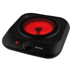 Plita electrica Sencor 1200W cu suprafata vitroceramica, 19 cm