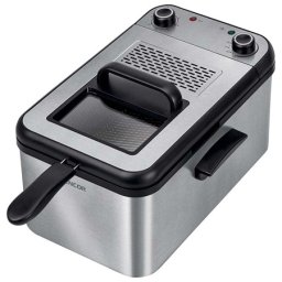 Friteuza Sencor 3,2L, 2200W, din inox, cu termostat 130–190°C