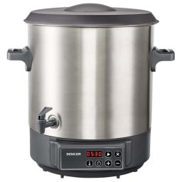 Aparat de conservare Sencor 27L, 1800W, inox, cu robinet si termostat
