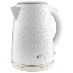 Fierbator electric Sencor 1,7L, 2200W, alb, oprire automata