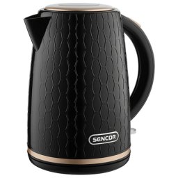 Fierbator electric Sencor 1,7 L, 2200 W, negru, baza 360°