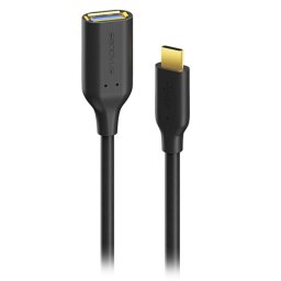 Cablu USB 3.0 OTG USB-C tata la USB-A mama, 0,1 m, Sentivus