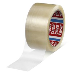Banda adeziva pentru ambalare Tesa 4280, transparenta, 48 mm x 66 m