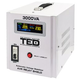 Stabilizator de tensiune automat AVR 3000VA TED Electric, 230V