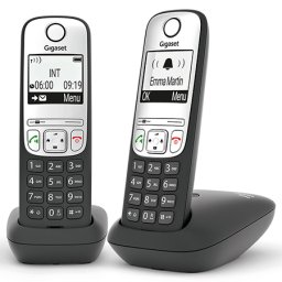 Telefon DECT Gigaset A690 Duo cu 2 receptoare, handsfree si Eco DECT