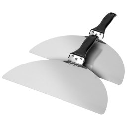 Lopatica pentru pizza Teesa din inox, cu maner ergonomic pentru cuptor
