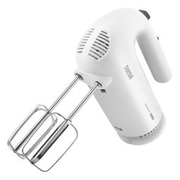 Mixer de mana Teesa 400W, 5 viteze + Turbo, cu teluri si carlige