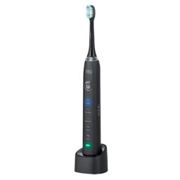 Periuta de dinti electrica sonica Teesa Sonic Black, 5 moduri, IPX7