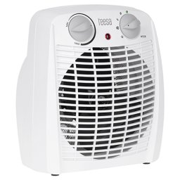 Aeroterma Teesa 800/1200/2000W cu termostat reglabil, mod ECO si protectii