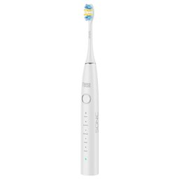 Periuta de dinti electrica sonica Teesa Sonic 2 White, 5 moduri, IPX7