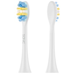 Set 2 rezerve pentru periuta de dinti sonica Teesa TSA8087-W, albe