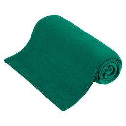 Patura fleece polar Teesa verde 130x150 cm, moale si certificata OEKO-TEX