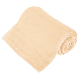 Patura fleece polar crem Teesa 150x200 cm, moale si calduroasa