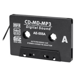 Adaptor caseta auto pentru redare CD/MP3 la casetofon, auto-reverse