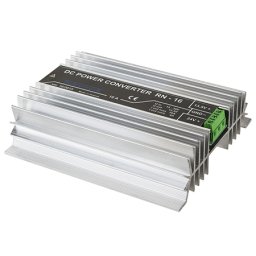 Convertor DC-DC 24V la 12V 16A cu protectii, carcasa aluminiu