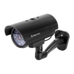 Camera dummy Cabletech DK-10 cu LED, aspect realist pentru supraveghere