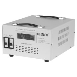 Stabilizator de tensiune cu servomotor Kemot 5kVA, 230V, monofazat