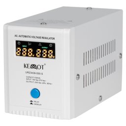 Stabilizator de tensiune automat Kemot 500VA cu afisaj digital si protectii