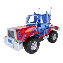 Camion RC de construit din 531 piese Blocks Quer, telecomanda 2.4GHz