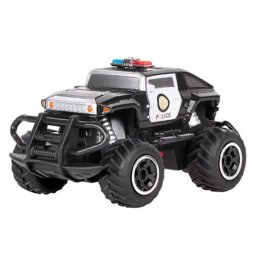 Masinuta cu telecomanda Police 1:43, 10 km/h, raza 10 m, 27 MHz