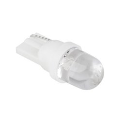 Bec auto LED T10 12V alb pentru bord si indicatoare, soclu W2.1x9.5D