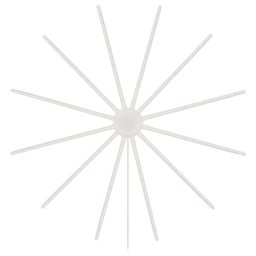 Stea LED de Craciun Rebel 59,5 cm, alb cald, 132 LED, 14 moduri