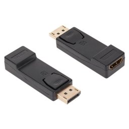 Adaptor pasiv DisplayPort tata la HDMI mama, compact pentru PC si laptop