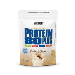 Weider Proteine 80 Plus 500 g biscuiți & cremă