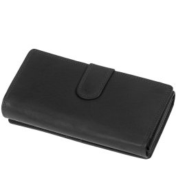  Portofel de piele pentru damă, Negro Loranzo No.432