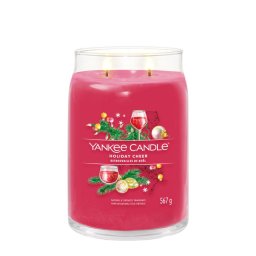 Yankee Candle Signature Tumbler Scented Candle Holiday Cheer 567 g