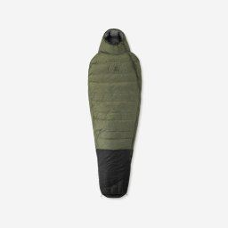 Sac de dormit de trekking 0°C din puf, ușor și compact, MT900