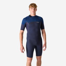 Combinezon surf shorty 500 Neopren Albastru Bărbați