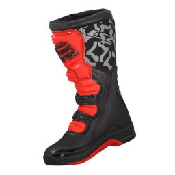 Cizme Cross Enduro LS2 Raptor, marime 43, culoare negru rosu