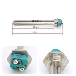 Rezistenta Nichelata Dreapta cu Filet 1500W RAlx-15b018