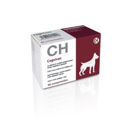 CH COGNIVAN NEUROPROTEC supliment nutritional pentru caini seniori, utilizat ca protector natural al sistemului nervos central 60 tbl