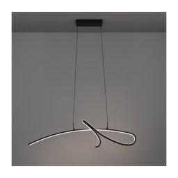 Eglo 902346 - Pendul LED CARDONCITO pe cablu, 20W, 230V, 2700/4000/6500K, negru
