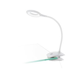 Eglo 902372 - Lampă LED reglabilă cu clemă CABADO LED/3,2W/5V 500 mAh alb