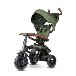 Tricicleta pliabila Qplay Rito Deluxe Verde-Maslina