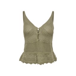 ONLY Top Onllison Sl Peplum Knt 15369246 17-0618 TCX mermaid