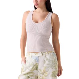 GUESS Top Sl Vn Stella Tank Swtr W6RR36Z0132 g9b8 wind cloud
