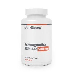 GymBeam Ashwagandha KSM-66® 500mg 180 caps.
