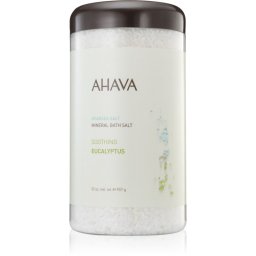AHAVA Dead Sea Salt Soothing Eucalyptus sare de baie cu minerale din Marea Moarta 907 g